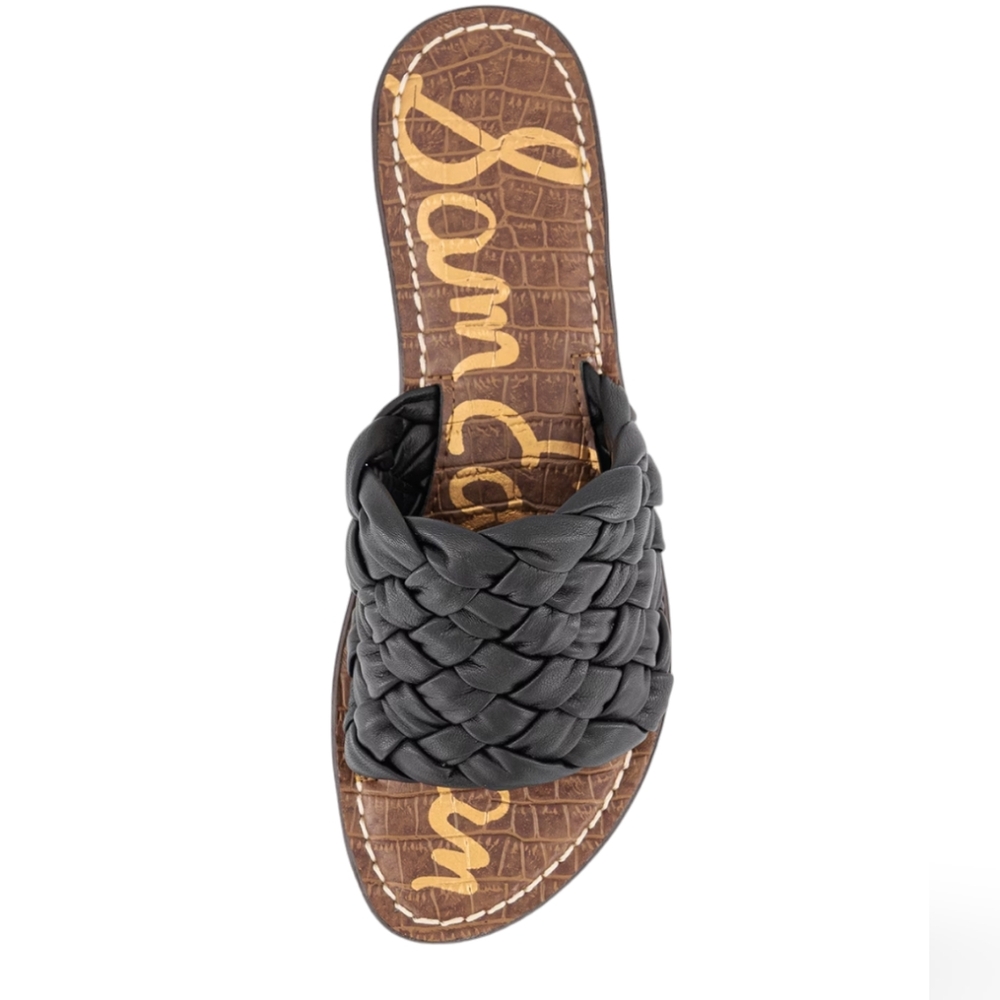 Sam Edelman Black Braided Sandals